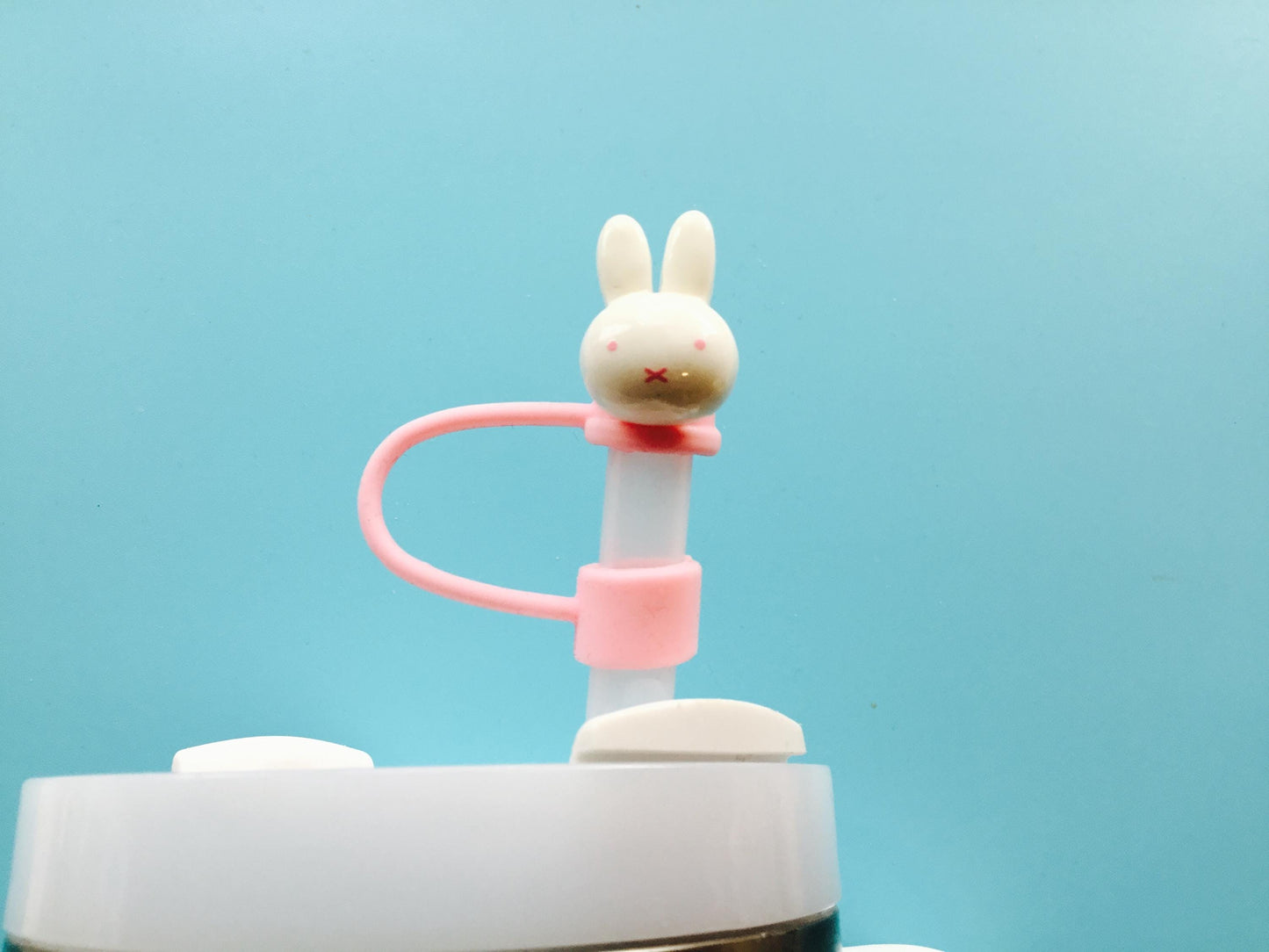 Straw Cap / Cover / Bunny 10mm Straw Accessory