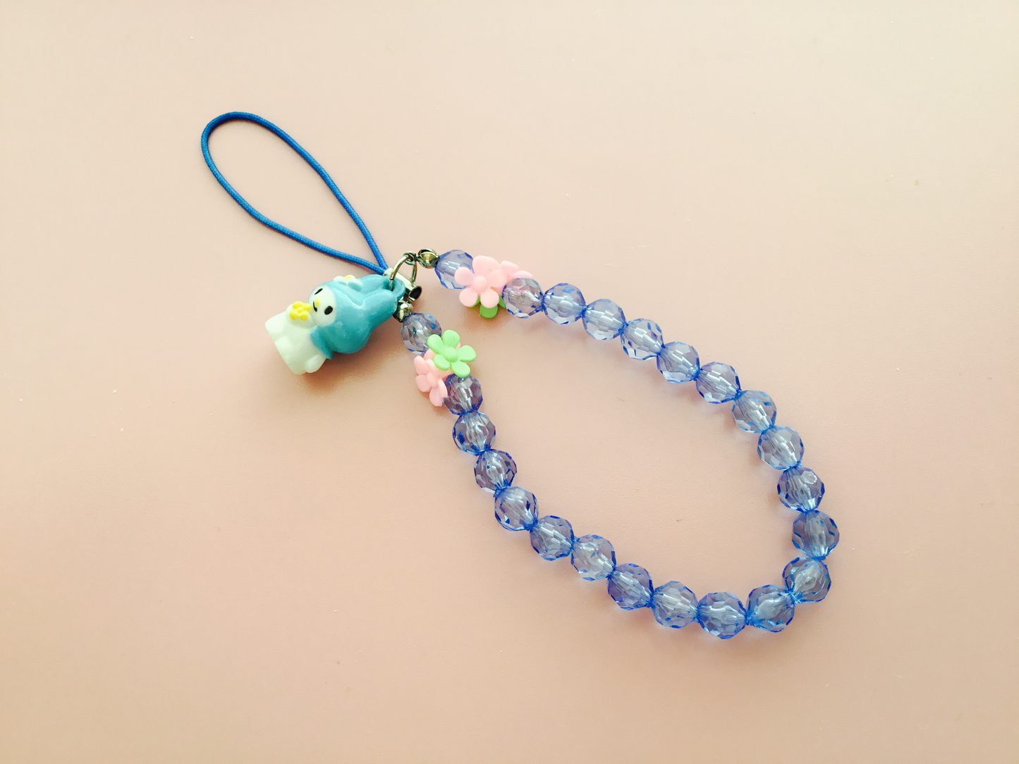 Kawaii Beaded Phone Strap / Wristlet / Keychain