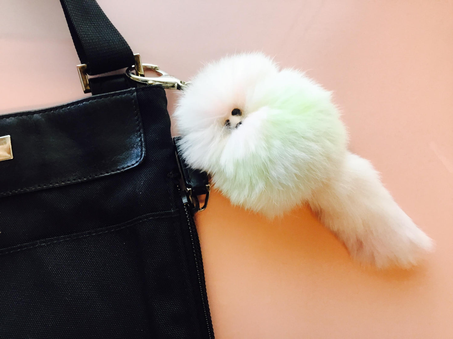 My Furry Buddy Friend   Phone Keychain Bag Charm Backpack