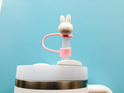 Straw Cap  / Cover / Bunny  10mm Straw Accessory