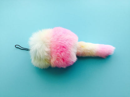 Furry Buddy Phone Charm Keychain Bag Charm