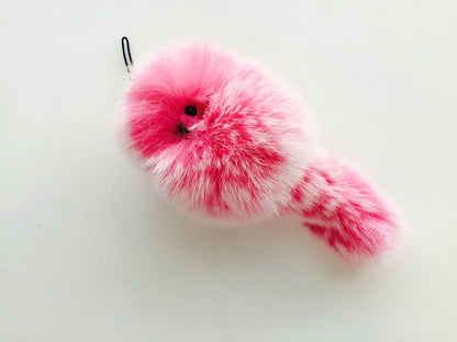 Furry Buddy Friend  Cellphone Charm Keychain Bag Charm