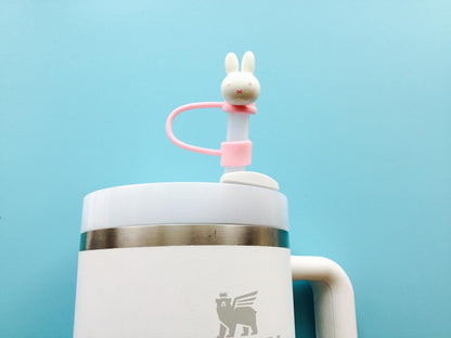 Straw Cap  / Cover / Bunny  10mm Straw Accessory