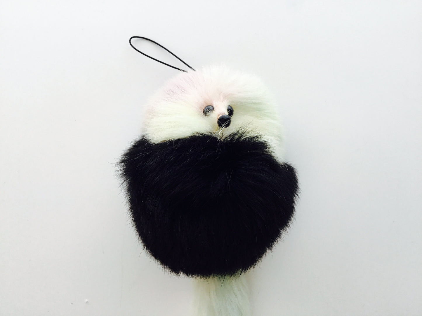 OOAK   My Furry Friend Cellphone Charm Keychain