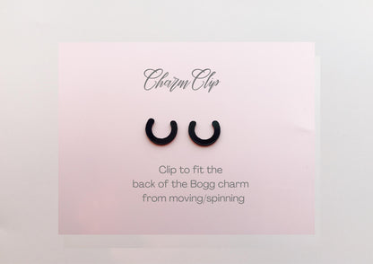 Bogg Bag Baseball Bow Faux Leather Charm