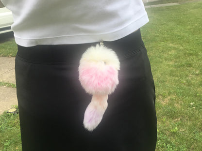 Furry Buddy Charm Keychain Gift Unique  Worry Friend Kids Bag Purse Charm