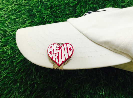 Be Kind Golf Ball Marker & Hat Clip