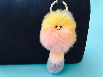 My Furry Buddy  Keychain Bag Charm