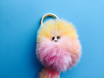 My Furry Buddy  Keychain Bag Charm
