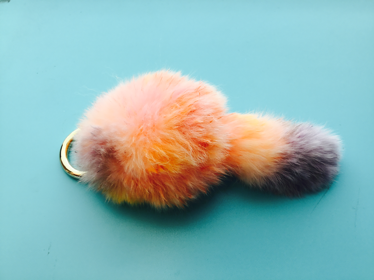 My Furry Buddy  Keychain Bag Charm