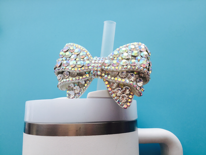 Bling Bow Straw Charm for Stanley Tumbler