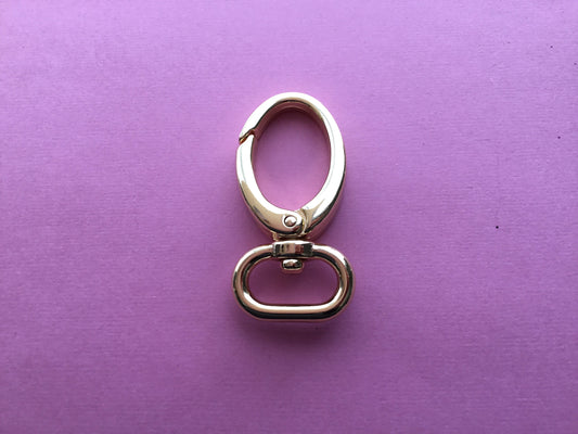 High Quality Gold Swivel Hook Snap  Lobster Clasp  DIY Finding Supply Key Purse Chain